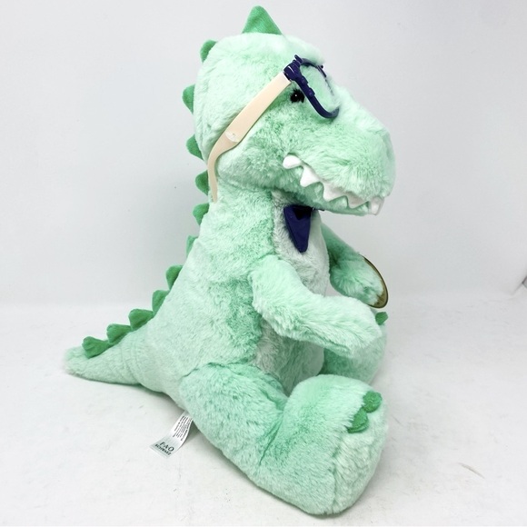 FAO Schwarz Sparkler T Rex W/ Removable Bunny Glasses 12” - Picture 5 of 11